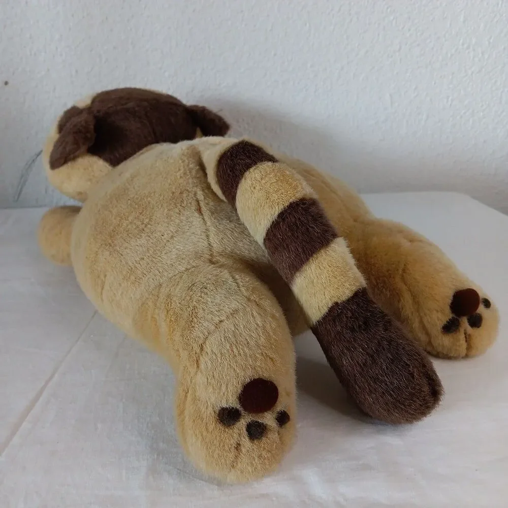 Jacob Cat Sekiguchi Plush Cat Brown Smiling Face Laying Kitty Toy Sven Hartmann